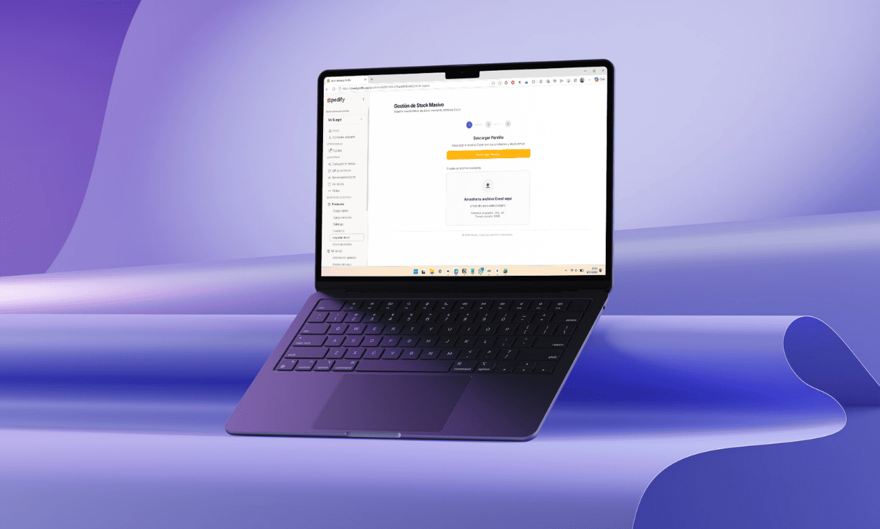 Actualización masiva de precios y stock en Pedify
